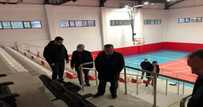 KALKANDERE KAPALI SPOR SALONU SON DURUMU