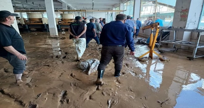 SELDEN ZARAR GÖREN ÇAYKUR’UN İKİ FABRİKASI İKİ GÜN SONRA ÜRETİME HAZIR