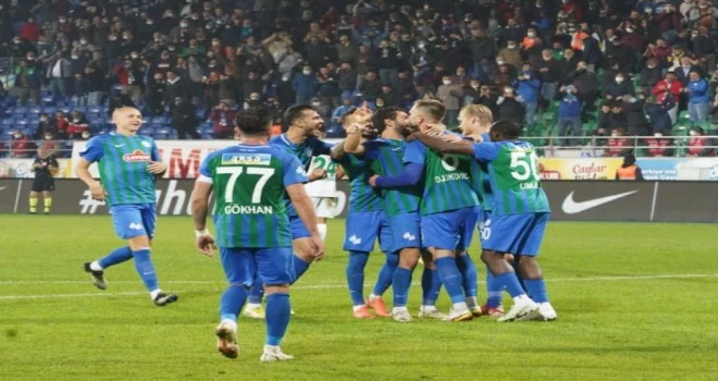 Ç.Rizespor 2 - 0 Alanyaspor.