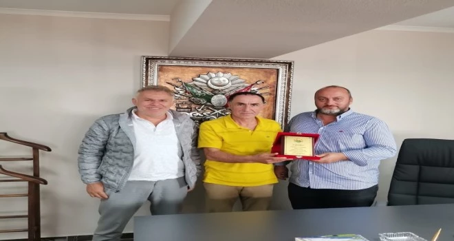 KALKANDERE SPOR BAŞKANI MEVLÜT İSLAMOĞLU İŞ ADAMLARINA ZİYARET