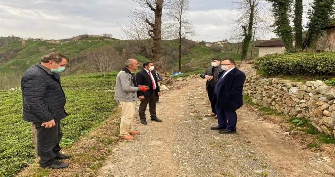 Gökmenoğlu köylerde incelemelerde bulundu