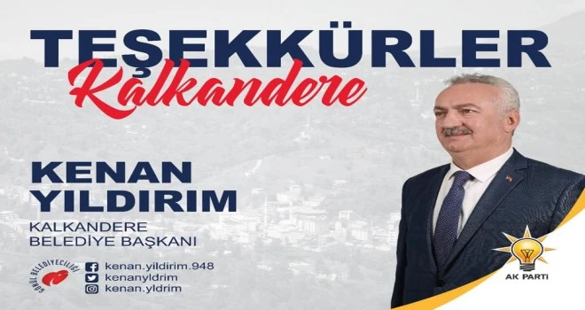 KALKANDERE BELEDİYE BAŞKANINDAN TAZİYE