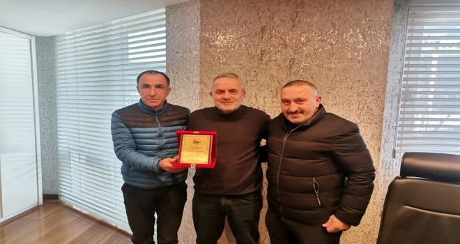 KALKANDERE SPOR BAŞKANI MEVLÜT İSLAMOĞLU İŞ ADAMLARINA ZİYARET