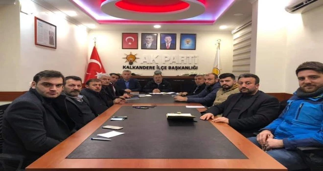 Kalkandere Ak Parti İlçe Başkanlığı Olağan Toplantısı Yapıldı