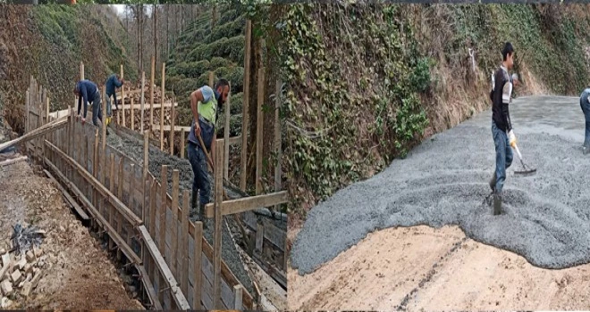 KALKDIĞIMIZ YERDEN BETONLAMAYA DEVAM