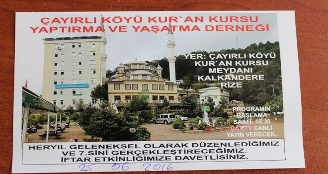 Çayırlı Köyü Kur