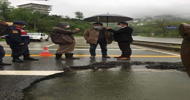 Ormanlı köyünde arızalı su borusu onarıldı