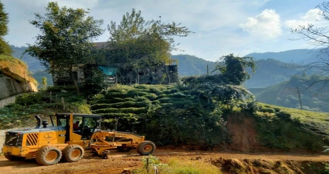 İlçemizde Rize İl Özel İdaresi Çalışmaları devam ediyor