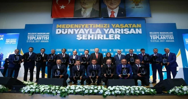 YUSUFELİ BELEDİYESİNE ÖDÜL