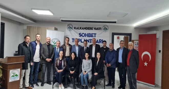 Kalkandere Vakfımızın  sohbet toplantıları