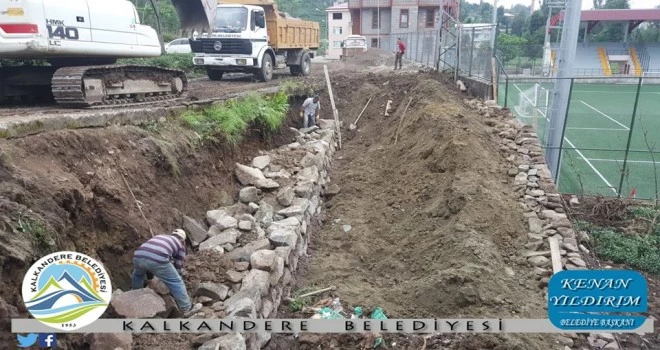 Kalkandere Belediyesi Yol Çalışmaları