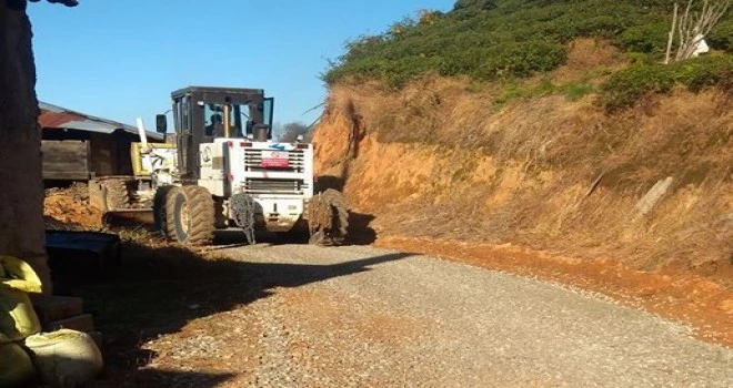 Kalkandere Yokuşlu Köyü Yol Çalışmaları