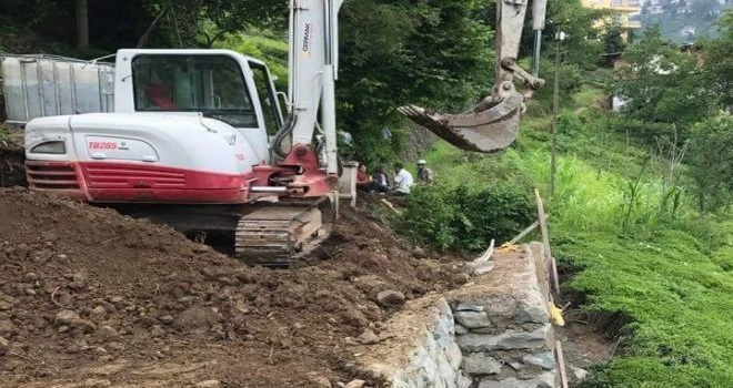 Medrese Mahallesinde Yol Çalışmaları