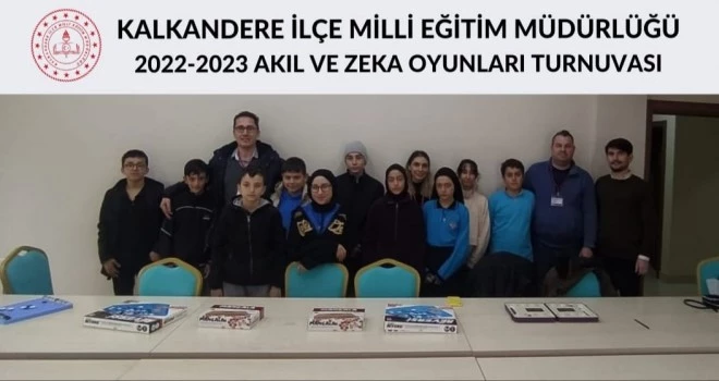 Akıl ve Zeka Oyunları Turnuvası düzenlendi