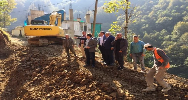 Kalkandere Kaymakamı Esendere Köyünde