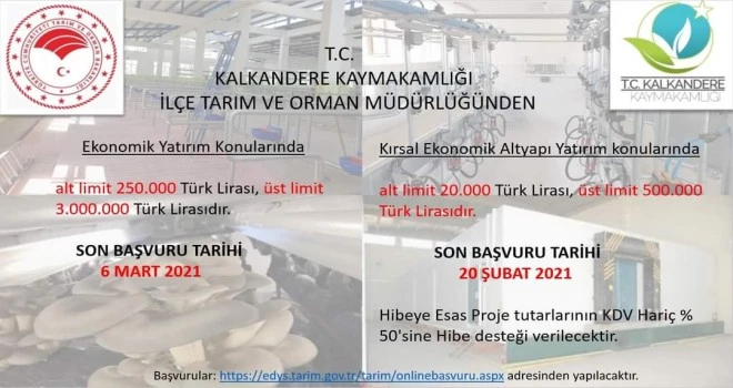 Kırsal kalkınma destekleri başlıyor