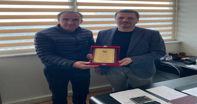 KALKANDERE SPOR BAŞKANI MEVLÜT İSLAMOĞLU İŞ ADAMLARINA ZİYARET