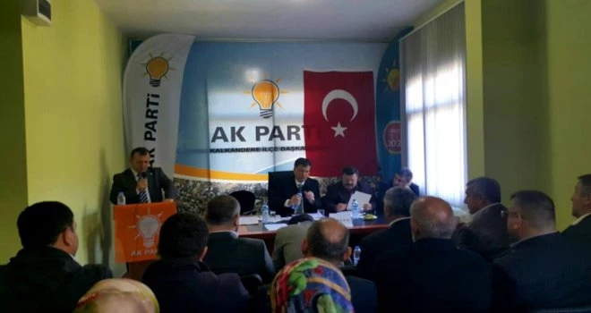 Kalkandere Ak Parti İlçe Danışma Toplantısı