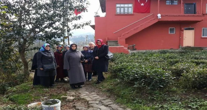 Kalkandere AK Parti Kadın Kolları Ziyareti