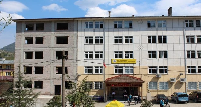 Kalkandere İmam Hatip Lisesi İnşaati