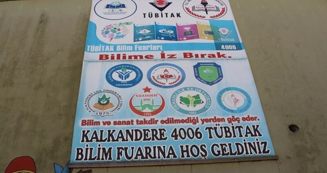 Kalkandere Okullarında Tübitak Fuarı