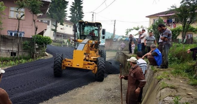 Kalkandere Seyrantepe Köyü Asfaltlama