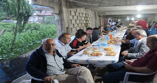 Kalkandere Yokuşlu Köyü İftar Yemeği