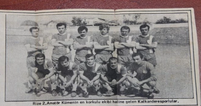 Kalkanderespor 1968 İlk Kadrosu