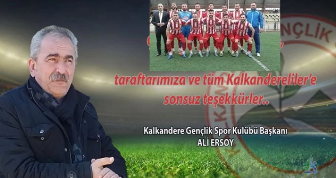 Kalkanderespor Hedefe Adım Adım