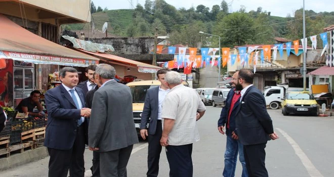 MHP Adayı O.Cem Kazmaz Yolbaşı Köyünde