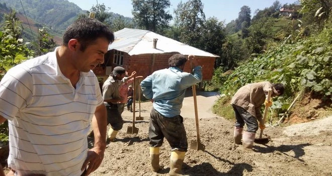 Yokuşlu Köyü Betonlama